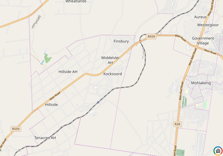Map location of Kocksoord